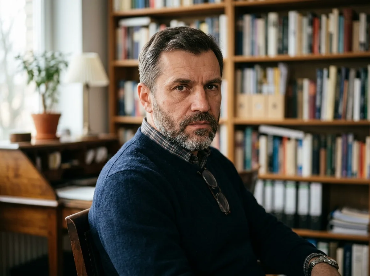 Аватар пользователя по имени Павел — мужчина около 40 лет с серьёзным взглядом